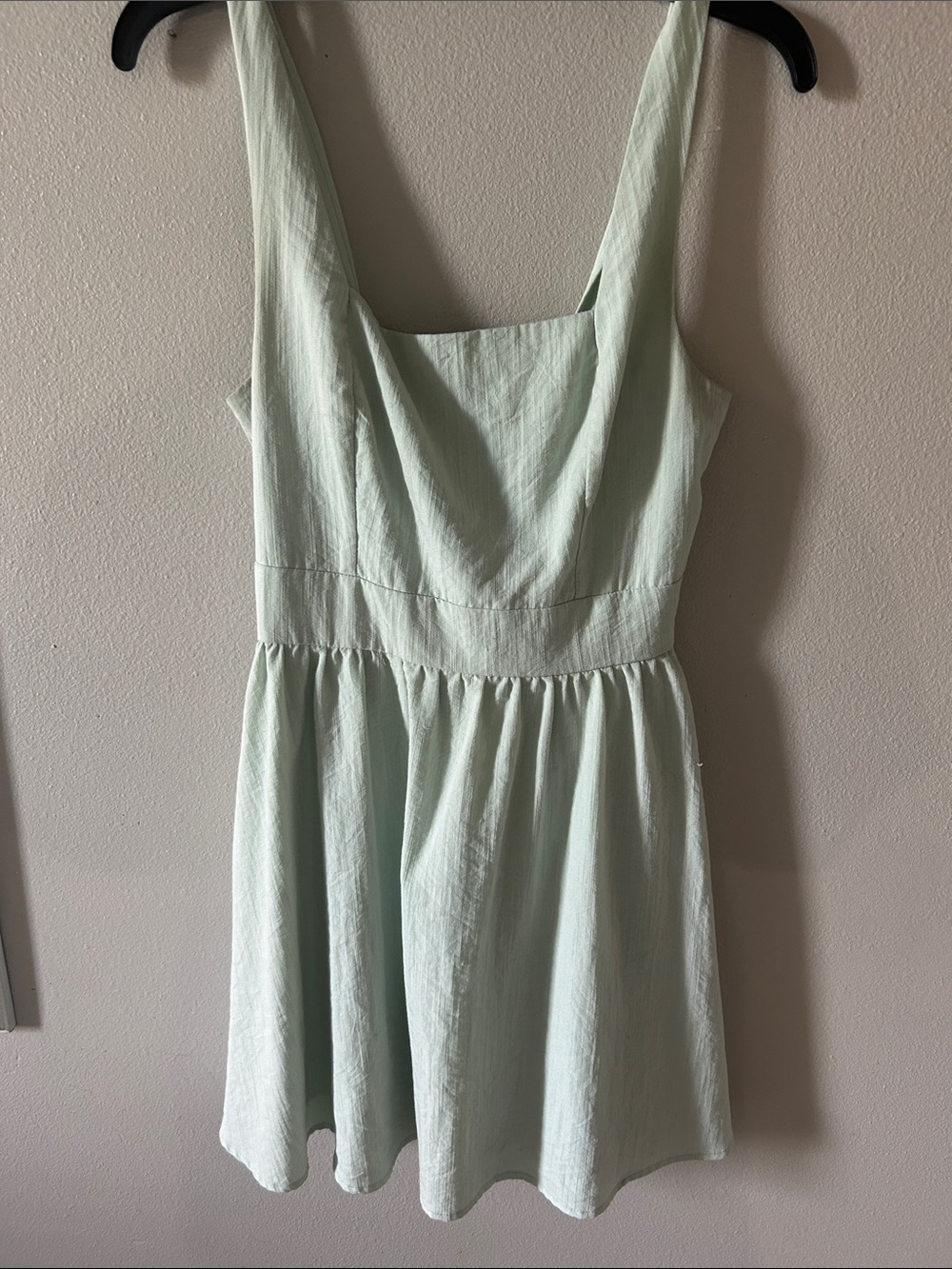 Light Mint A-Line Sundress - Women's Sleeveless Dress